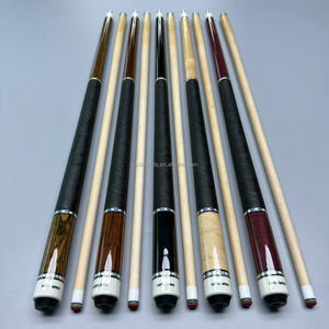 Tacos de Billar Profesionales <span class=keywords><strong>Hasta</strong></span> <span class=keywords><strong>el</strong></span> <span class=keywords><strong>Amanecer</strong></span> con Unión de Acero Inoxidable y Antebrazo de Madera de Arce para Uso en Clubes de Billar - Product Image 2