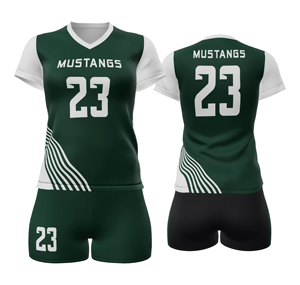 Uniforme de Voleibol Femenino de Diseño Personalizado, Ropa Deportiva Transpirable OEM, Proveedor de Equipaciones de Voleibol Femenino - Product Image 1