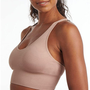 Sujetador Deportivo Profesional para Mujer, Transpirable, de Alta Calidad, Spandex/Nylon, Alto Soporte, Logotipo Frontal, Servicio OEM Disponible - Product Image 2
