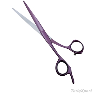 Ciseaux de barbier professionnels en acier inoxydable, couleur unique, vente en gros, tranchants, pour la coupe de cheveux, logo personnalisé, pour salon de coiffure - Product Image 6