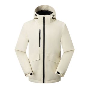 Chaqueta de esquí de invierno para hombre, ecológica, de lona, impermeable, a prueba de viento y acolchada - Product Image 1