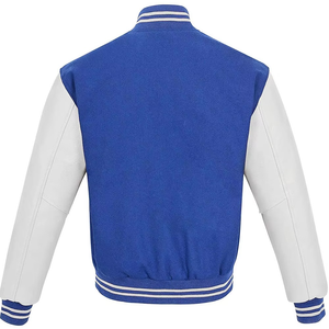 High Quality ODM OEM Customized <b>Men's</b> Hooded Varsity <b>Jacket</b> Canvas Sleeve <b>Baseball</b> Letterman <b>Jacket</b> Winter College Outerwear - Product Image 3