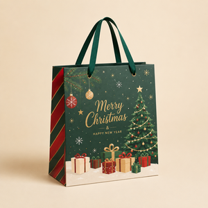 Luxury Biodegradable Kraft Brown Paper <b>Bag</b> Twisted Rope Handles Eco-Friendly Recyclable Gift <b>Craft</b> Packaging Self Adhesive Seal - Product Image 6