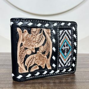 2025กระเป๋าสตางค์หนังวัวแท้สำหรับผู้ชายสไตล์วินเทจแบบเรียบง่ายใส่ได้ทั้งชายและหญิง - Product Image 4