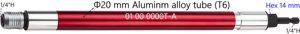 1/4" Quick Release Chuck Bit Holder Extension <b>Bar</b> - Product Image 2