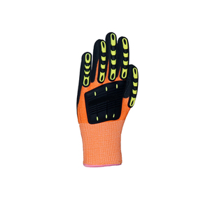 Guantes de seguridad de cuero resistentes a cortes, de alta calidad y construcción robusta, para mecánicos, en venta. - Product Image 2