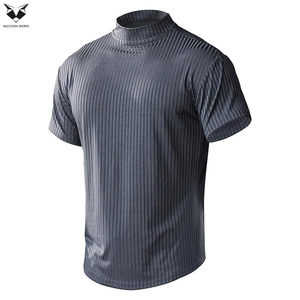 Camiseta de Cuello Redondo Ligera de 200 Gramos para Hombre, Estilo Casual, Cómoda, de Primera Calidad, con Logotipo Personalizado, Nueva Llegada 2026 - Product Image 4