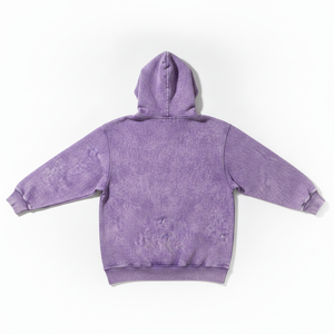 Sudadera con Capucha Unisex Color Lavanda, Corte Regular, Felpa Francesa, Informal, con Bolsillo Delantero, para Invierno - Product Image 4
