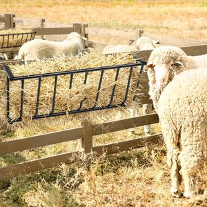 Panier de toit robuste 51''x36''x5'' étanche avec filet élastique, crochets et fixation à cliquet pour mangeoires à animaux - Product Image 4