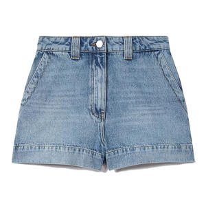 Shorts de Mezclilla Casuales de Verano a la Moda con Logotipo Personalizado de Marca Privada a Precio Económico, Venta al por Mayor Directa de Fábrica - Product Image 1