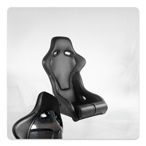 Silla de Juego Ergonómica Ajustable Apex de Fibra de Carbono y PU, Silla de Carreras con Reposabrazos Articulados, Muebles para Gamers de Oficina y Computadora - Product Image 3