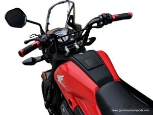 Nouvelle moto/scooter monocylindre 200cc automatique, refroidie par air, Patriot Red Navi, idéale pour les trajets urbains. En stock, à vendre. - Product Image 2