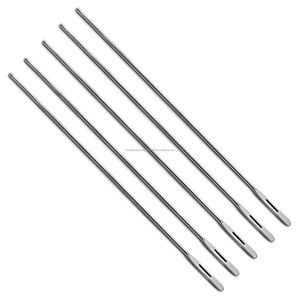 Agujas Veterinarias con Punta Redonda, Reutilizables, Duraderas, de Acero Inoxidable, Herramientas para Inyectar Vacunas a Animales, para Anestesia, 5 Piezas - Product Image 6
