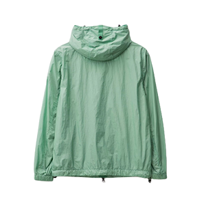 High Quality New Arrival <b>Men</b> Solid Green Lightweight Hooded Windbreaker <b>Jacket</b> Full Zip Casual Outdoor <b>Running</b> Windproof - Product Image 4