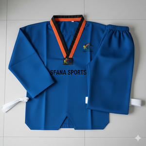 Kimono d'entraînement BJJ SFANA SPORTS 100% Coton 400g Respirant Écologique Ajusté Manches Longues Arts Martiaux Unisexe Fournisseur OEM - Product Image 1