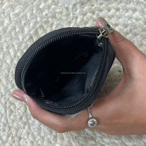 Real Handmade Hair On Hide Fur Leather Coin Change Purse Oval Credit Card Holder Case Western Stylish <b>Cute</b> Small Oval <b>Wallet</b> - Product Image 6