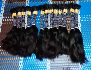 ผมต่อแบบอินเดีย เรมี่ เวอร์จิ้น แท้ 100%  ขนาด 15"-18"  แบบตรงและแบบลอนลึก - Product Image 2