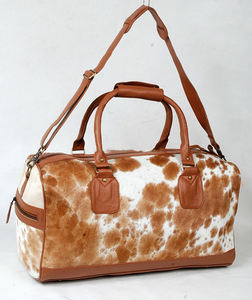 Bolsa de Viaje de Cuero Vacuno, Estilo Vintage, con Cierre, Multifuncional, Unisex, Ligera, de 36-55L - Product Image 6