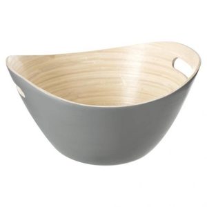 Juego de ensaladeras de bambú con logotipo personalizado, elegante acabado lacado de Hathai, regalo de negocios ecológico, precio competitivo de alta calidad - Product Image 4