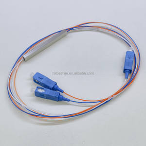 Divisor PLC de Fibra Óptica Personalizado de 2 Vías con Conector SC para Uso FTTX en Caja ODF y Marco de Distribución de Fibra - Product Image 2