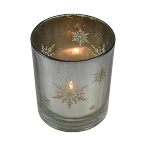 Iron <b>Tea</b> <b>Light</b> <b>Holder</b> Glass Wax <b>Holder</b> for Home Decoration Handmade Heat Resistant Durable Eco-Friendly Wedding Diwali Decor - Product Image 5