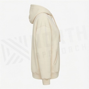 Sudadera con Capucha para Mujer, Personalizada con Logotipo, Material de Algodón Sólido, Transpirable, Informal, de Alta Calidad - Product Image 3