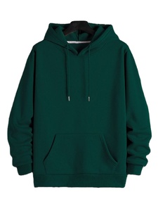 Sudaderas con Capucha de Punto para Hombre, Forradas para Invierno, 100% Algodón, Logotipo Frontal en Felpa, Ecológicas, de Secado Rápido y Transpirables - Product Image 4