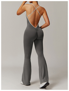 Women Loose Wide Leg <b>Jumpsuit</b> Minimal Style One Piece Outfit Comfortable Fashion Clothing for Everyday and Weekend Wear - Product Image 4