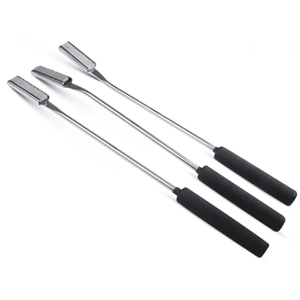 Equine Dental Float Rasp Set <b>3</b> Pcs for Horse Dentistry Straight Up Design Stainless Steel Reusable Veterinary Tools Kit - Product Image 6