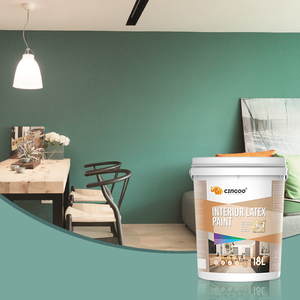 Peinture murale intérieure au latex 5-en-1 dorée, résistante aux fissures, lavable, anti-moisissure, pour écoles, bureaux, hôpitaux, 18L - Product Image 5