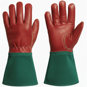 Gants de soudage avec rembourrage et renforts sur la paume, résistants à la chaleur, pour soudeur TIG, renforcés - Product Image 1