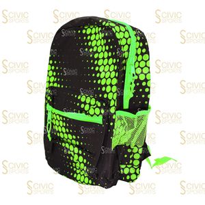 Sac à dos unisexe en polyester pour enfants, grande capacité, léger, tendance, avec design respirant et fermeture éclair - Product Image 5