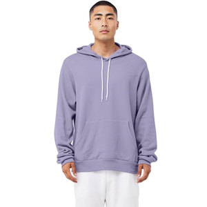 Sweat-shirts à capuche unisexes Bella Canvas 3719 en molleton éponge respirant 100 % coton de qualité supérieure, couleur verte, vente en gros - Product Image 5