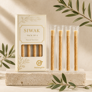 ไม้สีวัก (Siwak/Miswak) แพ็ค 4 ชิ้น ไม้ดูแลช่องปากจากธรรมชาติประสิทธิภาพสูง ออกแบบมาเพื่อสุขภาพฟัน ปกป้องเหงือก และให้ลมหายใจหอมสดชื่น - Product Image 6
