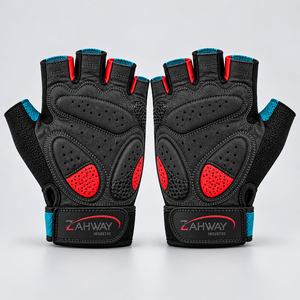 Gants de cyclisme de qualité supérieure, tissu durable, ajustement confortable, design respirant, poignée antidérapante, paume absorbant les chocs pour le cyclisme - Product Image 5