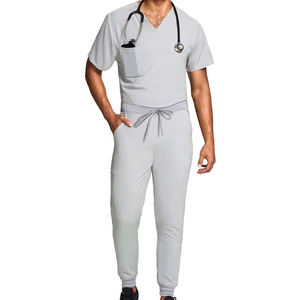 Custom Scrubs Uniforms Medical Scrubs Uniform Wholesale Short Sleeve Medical Uniforms <b>Nursing</b> Scrubs Sets Hospital - Product Image 1