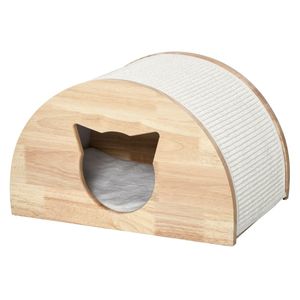 Cuccia per animali con torre per gatti e scale - Product Image 3