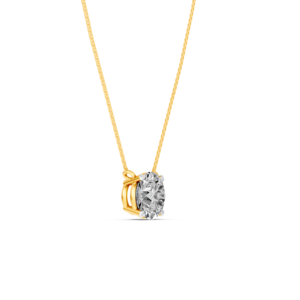 สร้อยคอทองคำแท้ 14K 9K 10K 18K ประดับเพชรแล็บ ได้รับการรับรองจาก IGI ผู้ผลิตเครื่องประดับคุณภาพสูงที่เป็นธรรม ขายส่ง RJC OEM ODM NK706594 - Product Image 3