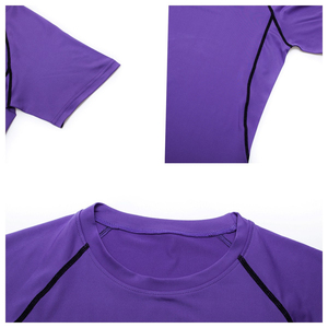Camiseta de entrenamiento cómoda para correr y gimnasio, camiseta de compresión para hombre, ropa deportiva de soporte, diseñada para ser transpirable. - Product Image 2