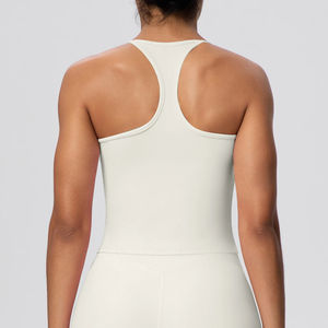 Chaleco de Yoga para Mujer, de Secado Rápido, Ecológico, Transpirable, sin Espalda, con Tirantes Finos, Ropa Deportiva para Gimnasio - Product Image 2