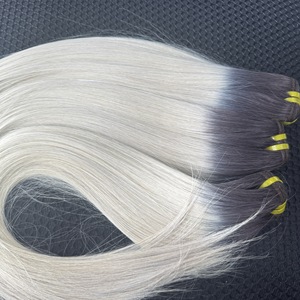 Ombre Blonde Humaine Vietnamienne Couleur Naturelle Prix Usine Extensions de Cheveux Os Cheveux Raides Couleur Blonde - Product Image 1