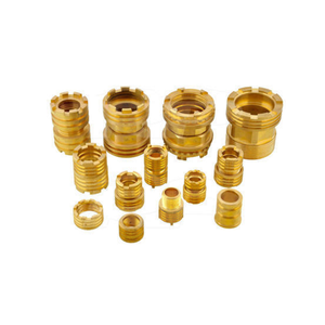 Inserts en laiton pour tuyaux CPVC, inserts métalliques durables pour raccords PPR, applications de quincaillerie de plomberie - Product Image 1