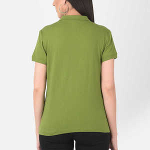 Camiseta Polo Personalizada para Mujer, Transpirable, Mezcla de Algodón, para Golf u Oficina, con Logotipo Bordado, Proveedor de Ropa OEM/ODM - Product Image 3