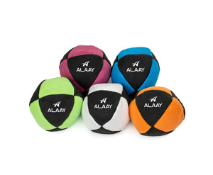 Pelotas de Hacky Sack de Gamuza Sintética de Alta Calidad ALAAY INDUSTRIES, 2.5 Pulgadas, Ecológicas, Ligeras y Portátiles - Product Image 1