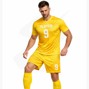 Conjuntos de Uniformes de Fútbol Personalizados, Ropa Deportiva de Fútbol 100% Poliéster Transpirable, Fabricante, Venta al Por Mayor de Fábrica - Product Image 3