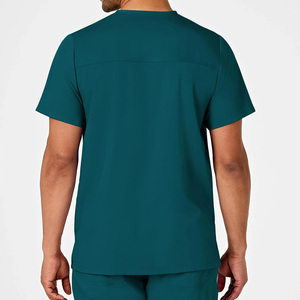 Haut de blouse médicale personnalisé pour hommes – Confortable, respirant, idéal pour les équipes de soins de santé - Product Image 5