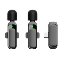 Microphone Lavalier sans Fil Omnidirectionnel Professionnel Mini Clip-on pour iPhone 17 16 15 Téléphone Android Vlogging