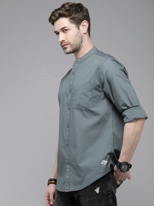Chemises à manches longues pour hommes, de haute qualité, à revers, Design personnalisé, à boutons, nouvelle collection - Product Image 2