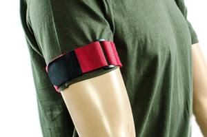 Brassard de paintball personnalisé, extensible, réglable, respirant, en matériau durable, ajustement confortable - Product Image 6