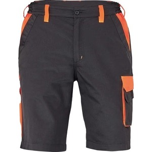 Men's <b>Overalls</b> Straight-leg Casual Sports Pants Five-point Multi-pocket Mid-waist Solid Knitted Anti-wrinkle Shorts Wholesale - Product Image 3